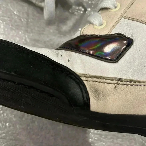 [38/US8]Marc by  Marc Jacobs Tri Color Leather Lace Up Wedge Sneakers - Picture 4 of 12